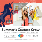 Summer’s Couture Crawl